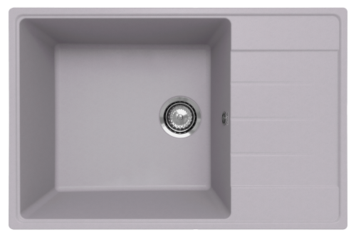Кухонная мойка Ulgran Quartz Prima 760-04 75х50 цвет серый