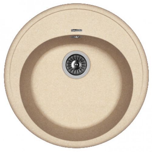 Кухонная мойка Florentina Лотос 510 20.290.B0510.107 50х50 цвет бежевый поверхность матовая