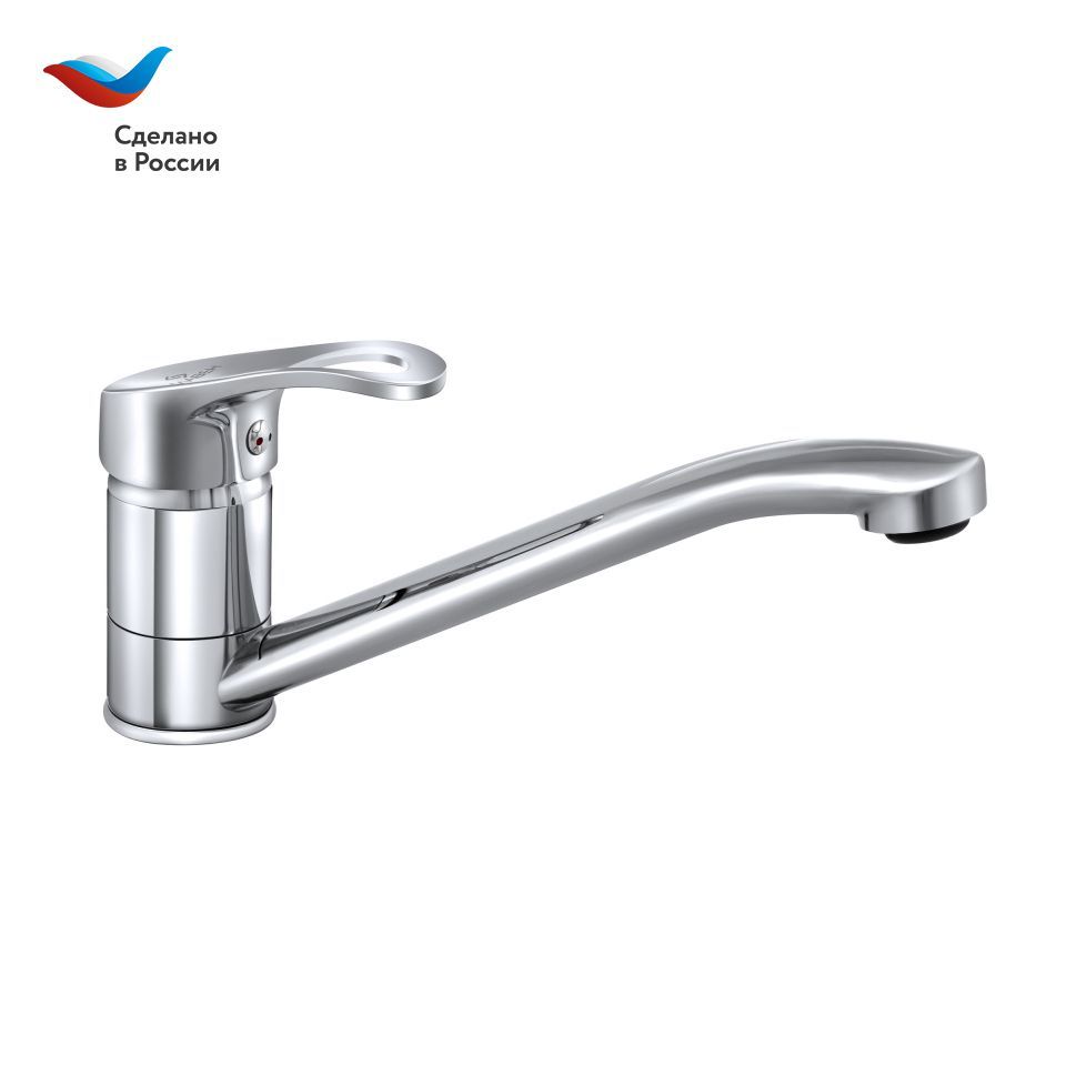 Смеситель для кухни Славен Дача СЛ-ОД-Б21 на мойку хром