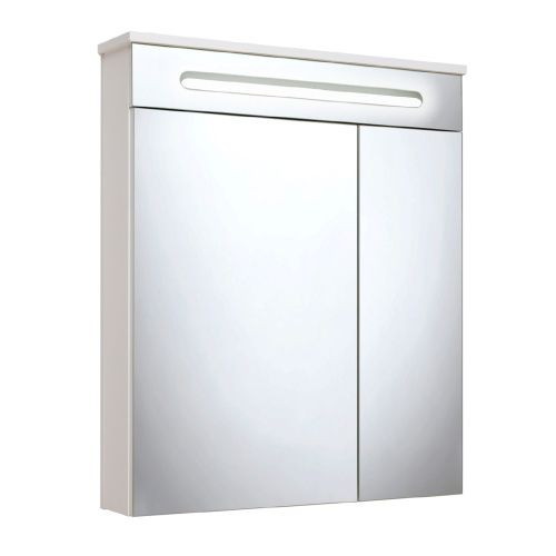 Зеркало-шкаф Runo Парма 00000001147 60х80 подвесной цвет белый