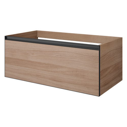 Тумба под раковину Armadi Art Quatro 790-M1-100-W-A 100х50 подвесная цвет коричневый