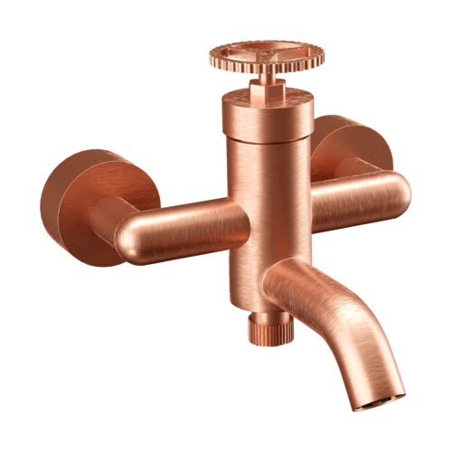 Смеситель для ванны Remer Chrono CH05RP настенный медь