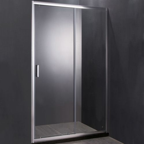 Душевая дверь Orange E02-150TCR 150х190 стекло прозрачное профиль хром