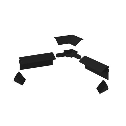 Бордюр для ванны и душевого поддона Altasan KDP KDP195black