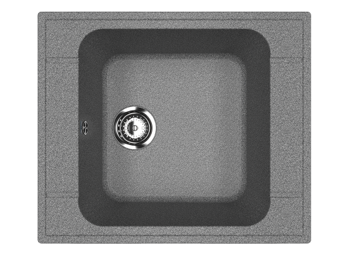 Кухонная мойка Ulgran Classic U-604-309 60х50 цвет серый