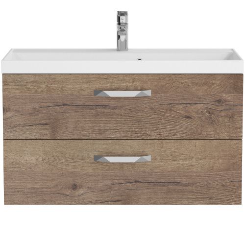 Тумба под раковину BelBagno Aurora AURORA-900-2C-SO-RT 90х40 подвесная цвет коричневый