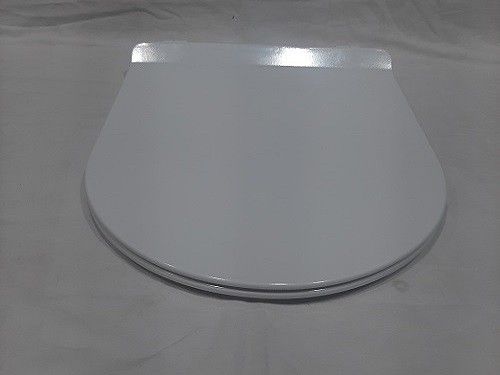 Унитаз приставной CeramaLux 217D белый с сиденьем микролифт каскадный смыв - фото 2