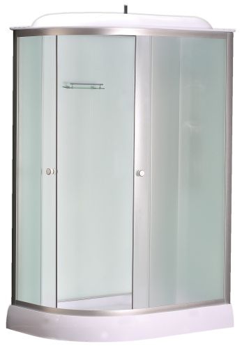 Душевая кабина Loranto CS-66121R F 120 120х80 асимметричная с крышей ориентация правая