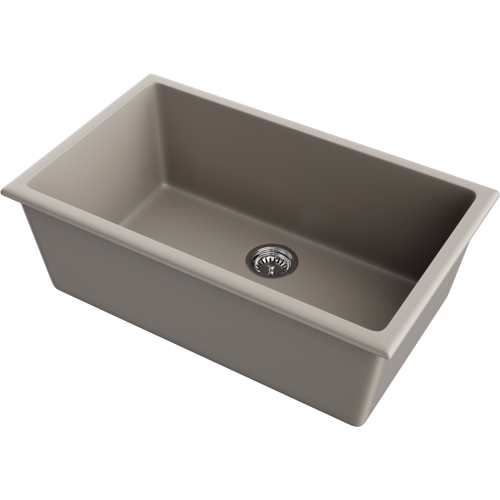 Кухонная мойка Omoikiri Okinoshima 76-U/I 4997150 75х45 цвет серый