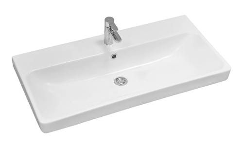Раковина мебельная керамическая Santek Адриана 90 1.WH50.1.629 90х50 накладная цвет белый