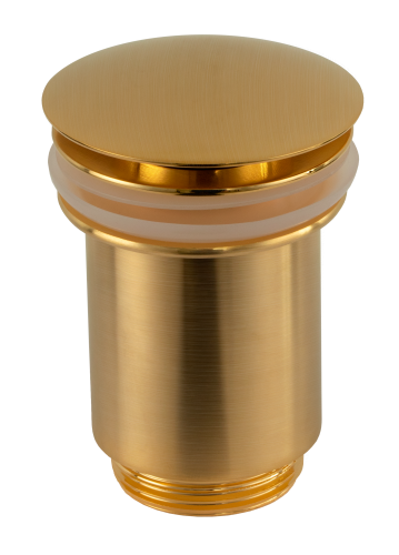 Донный клапан Remer 905CC114BG золото