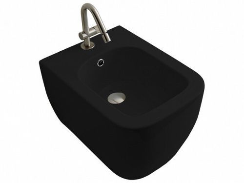 Биде подвесное Scarabeo Teorema 2.0 5127 49 BK цвет черный