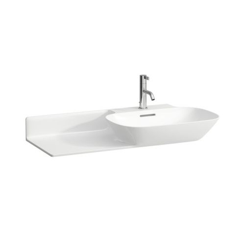 Раковина керамическая Laufen INO 8.1330.1.757.104.1 90 см накладная цвет белый 1 отверстие под смеситель