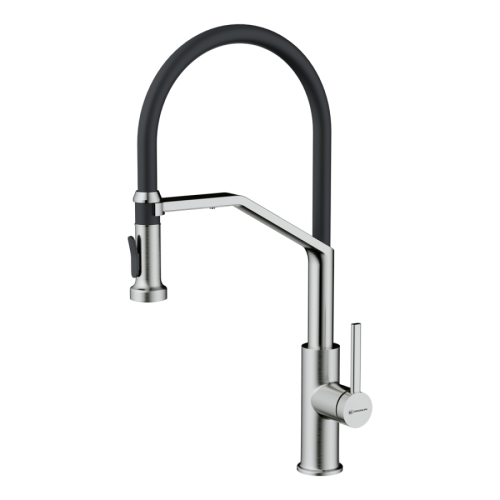 Смеситель для кухни Omoikiri Makkari 2 Plus-SB 4994494 на мойку нержавеющая сталь