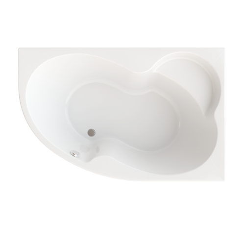 Ванна акриловая Тритон Мари Щ0000046123 170х110 пристенная асимметричная без каркаса