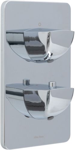 Смеситель для ванны с душем Allen Brau Infinity 5.21116-00 встраиваемый в стену хром с термостатом