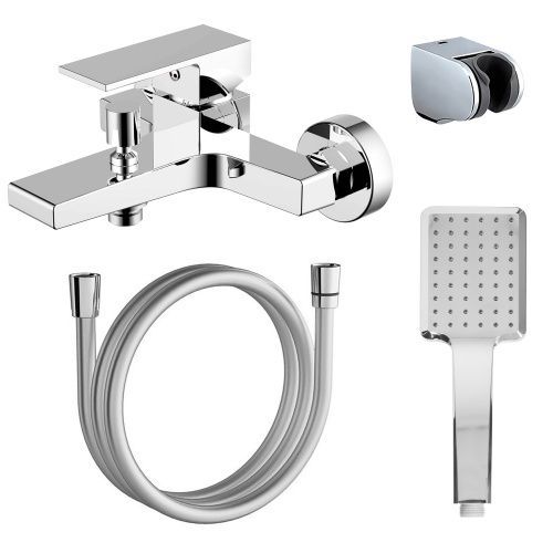 Смеситель Azario Eddie AZ-WQY238207C настенный хром