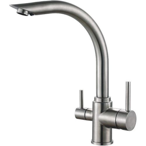 Смеситель для кухни Haiba HB70304 на мойку нержавеющая сталь