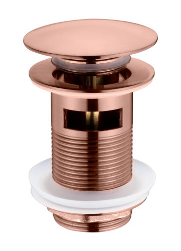 Донный клапан Boheme 612/2-CB медь