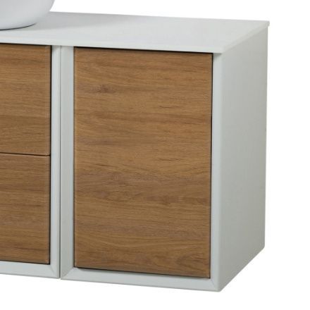 Шкаф Cezares BELLAGIO 54864 40х50 подвесной цвет коричневый/белый