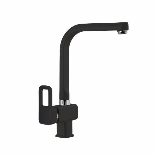 Смеситель для кухни D-Lin D155366-A на мойку черный