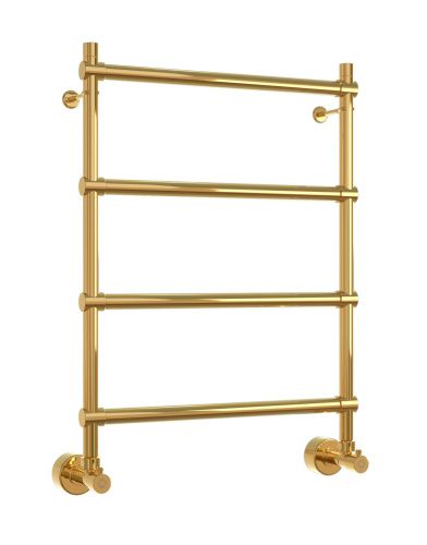 Полотенцесушитель водяной Margaroli Sole 4424703GON 55х55 золото