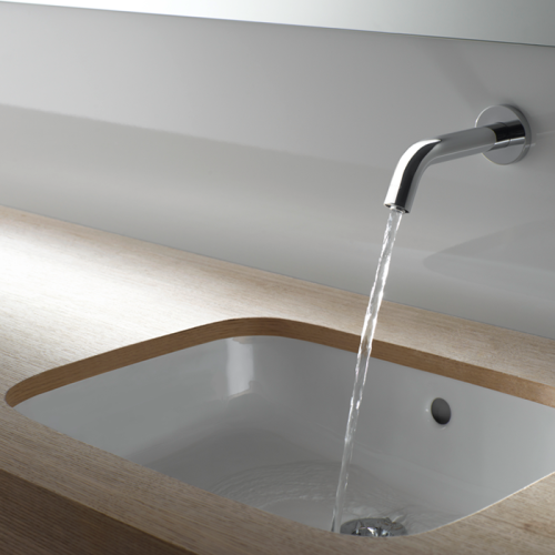 Раковина керамическая Toto Public 54 см LW765Y#XW встраиваемая цвет белый без отверстий под смеситель