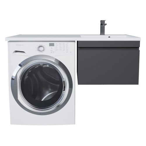 Тумба с раковиной Uperwood Magenta 52930205155 120х50 цвет черный