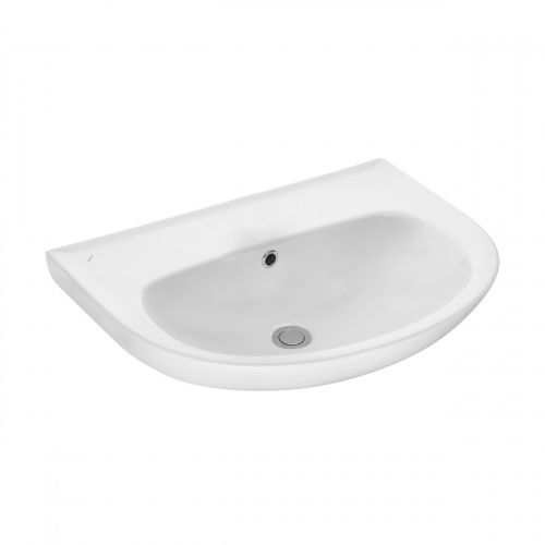 Раковина из сантехнического фарфора Santeri Прайм 131176S0001B0 70х50 подвесная цвет белый