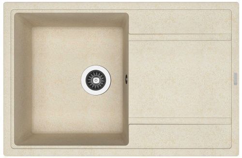 Кухонная мойка Florentina Липси 780 20.270.C0780.104 80х50 цвет бежевый поверхность матовая