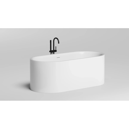 Ванна из искусственного камня Salini Perla 1049201M 170х80 отдельностоящая овальная