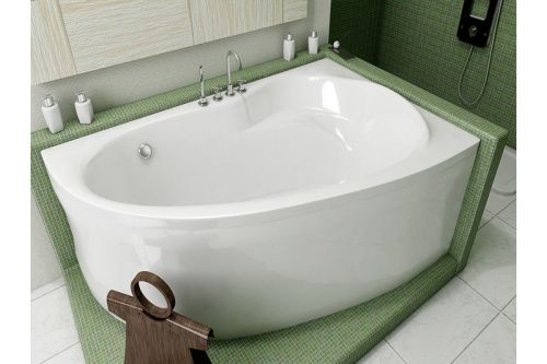 Ванна акриловая Relisan Zoya Гл000001463 150х95 пристенная асимметричная