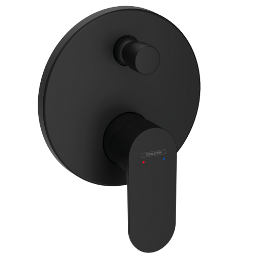 Смеситель Hansgrohe Rebris S 72466670 встраиваемый в стену черный