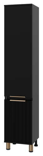 Шкаф-пенал Brevita Enfida ENF-05035-020L 40х170 подвесной цвет черный