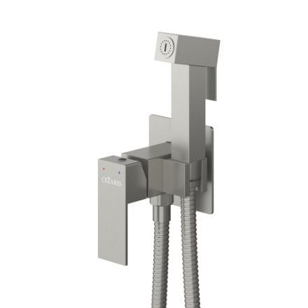 Гигиенический душ Cezares SLIDER SLIDER-DIF-IN серый