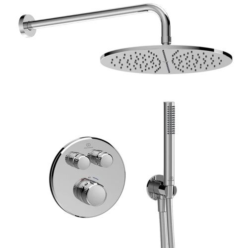 Душевая система Ideal Standard CERATHERM NAVIGO A7772AA встраиваемая в стену цвет хром