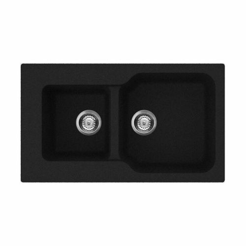 Кухонная мойка Omoikiri Maru 4993284 85х50 цвет черный