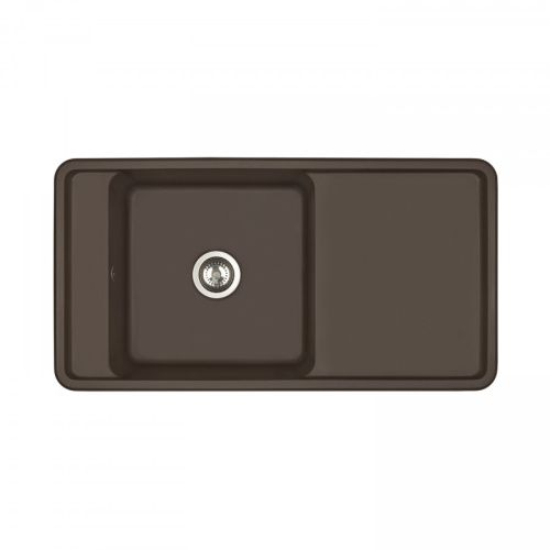 Кухонная мойка Aquaton Беллис 1A725132BS280 95х50 цвет коричневый