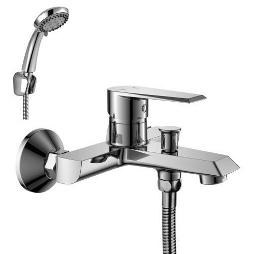 Смеситель для ванны Rossinka RS28 RS28-31 настенный хром