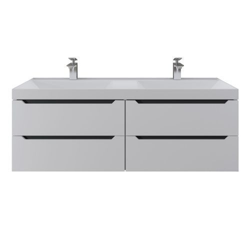 Тумба под раковину Uperwood Tanos 2910203303 120х50 подвесная цвет белый