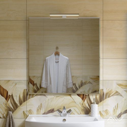 Зеркало Alavann Crystal ALV0264000 80х80 подвесное