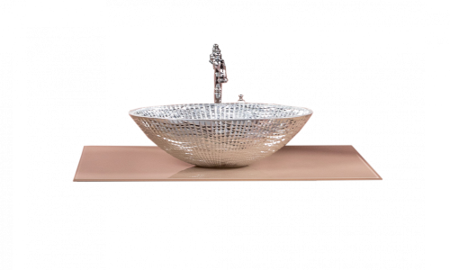 Столешница Armadi Art Monaco 853-080-CP 80х50 накладная цвет коричневый