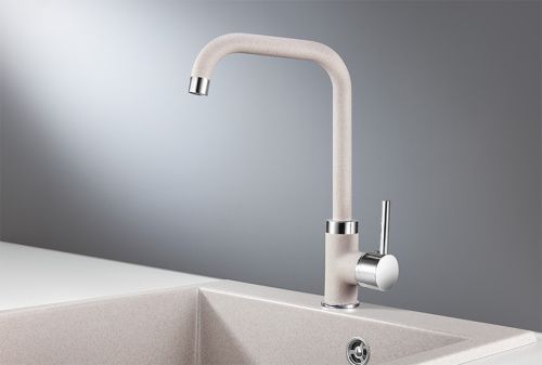 Смеситель для кухни Granula 0041, АНТИК на мойку бронза