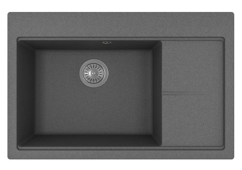 Кухонная мойка Florentina Россана 780 20.500.C0780.102 100х50 цвет серый поверхность матовая