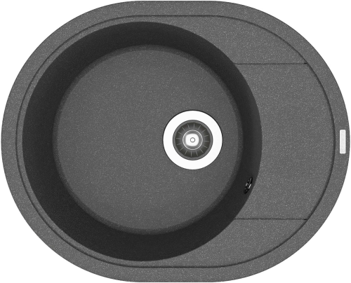 Кухонная мойка Florentina Родос 580 20.240.B0580.102 60х45 цвет серый поверхность матовая