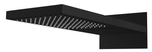 Верхний душ Boheme Fusion 419-2-B 25х55 черный