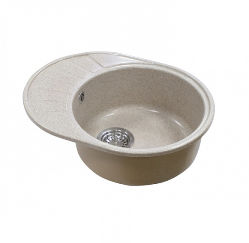 Кухонная мойка Aquaton Чезана 1A711232CS220 55х45 цвет бежевый