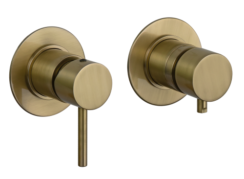 Смеситель для душа Remer X Style X96VO встраиваемый в стену бронза