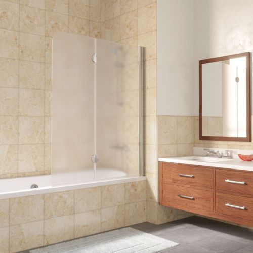 Душевая шторка на ванну Vegas-Glass E2V LUX E2V LUX 120 08 10 R 120х150 стекло матовое профиль хром ориентация правая