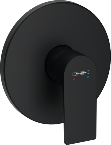 Смеситель Hansgrohe Rebris E 72668670 встраиваемый в стену черный